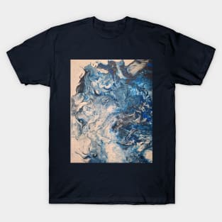 Abstract Ocean Art T-Shirt